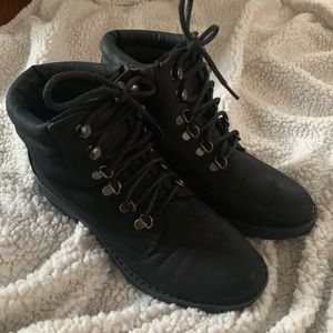 Black Combat Booties